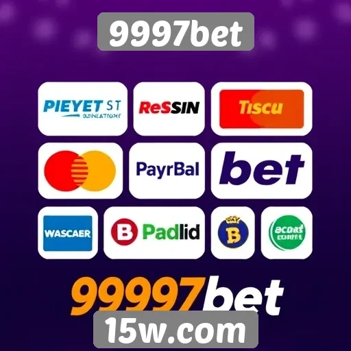 Opções de pagamento no site 9997bet
